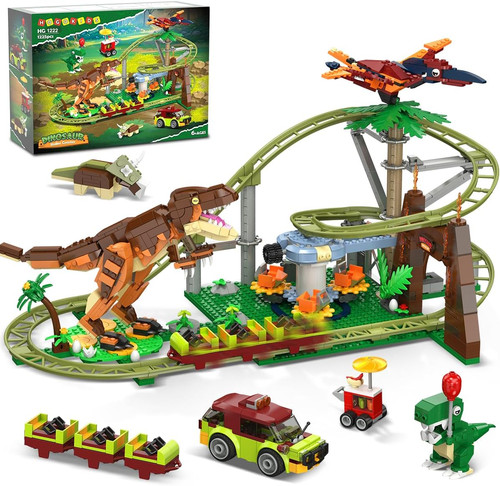 Dinosaur roller coaster - roller,